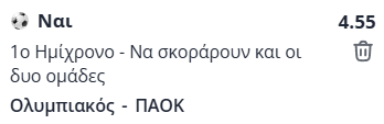 Ολυμπιακός-ΠΑΟΚ, στοίχημα, προγνωστικά, προβλέψεις, κύπελλο ελλάδας